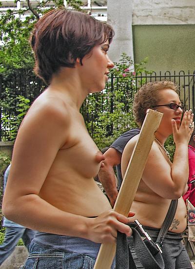 Attractive Bare Breasts - Pretty Bare Public Boobs â€“ Titty Blog